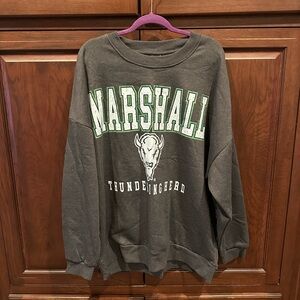 NWT Marshall University crewneck sz XXL